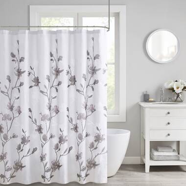 Winston Porter Reva Floral Single Shower Curtain & Reviews